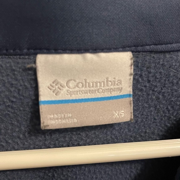 Columbia quarter zip navy blue XS - Picture 3 of 3